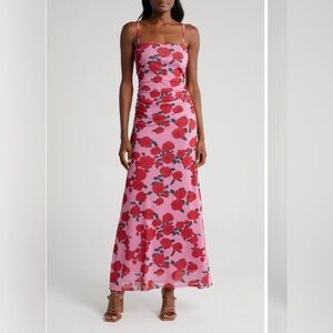 Wayf Isabella print maxi dress